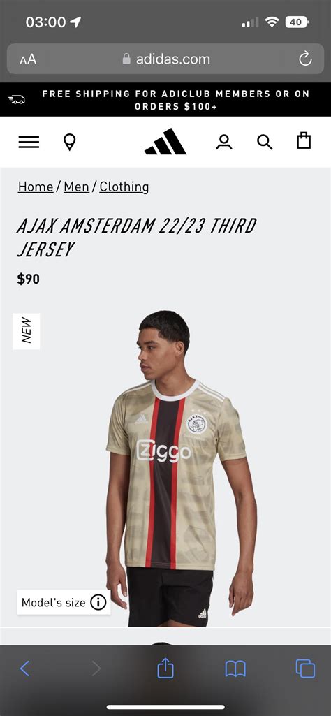 Ajax Third Kit Released (an hour early by mistake) on the  .